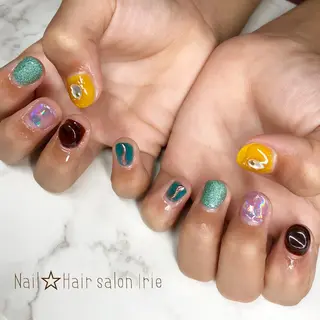 ネイル Hair salon Irie所属・與儀 知佳のネイルデザイン
