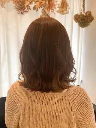 ミディアム カラー ducha所属・DUCHA Tomida naoのヘアスタイル
