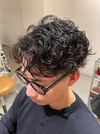 ショート c2川口所属・杉井 響のヘアスタイル