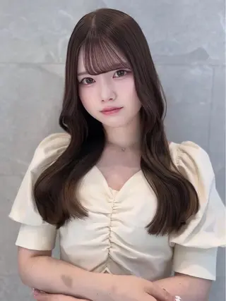 ロング カラー ヘアアレンジ ️🫧中島遼香🫧 Ess🪽髪質改善のヘアスタイル