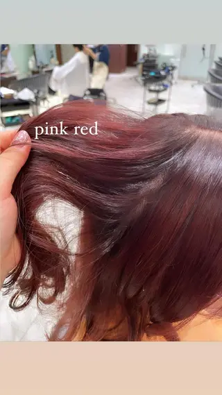 ミディアム ボブパーマ ♡ヨシカワハナコのヘアスタイル