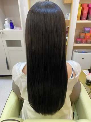 ロング マホ/日吉/髪質改善 /レイヤー/ガーリーのヘアスタイル