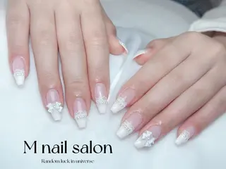 ネイル M🌷nail 長さだし専門店のネイルデザイン