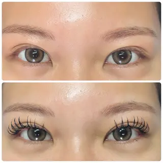 マツエク・マツパ EYELA南森町 帆乃佳✌︎¨̮のマツエク・マツパデザイン