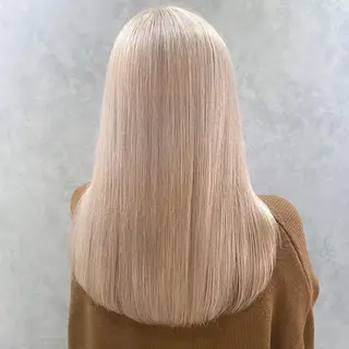 暖色カラー/ブリーチ 🎀オビツメイ🎀のヘアスタイル