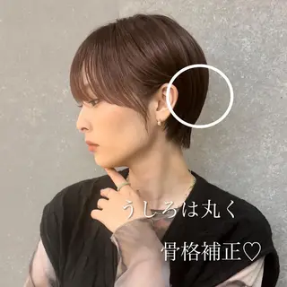 ショート サロウィン銀座RAYⅡ所属・❣️髪質改善/ 美髪矯正/沼座悠人のヘアスタイル