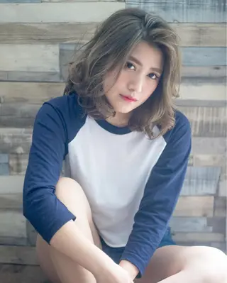 ミディアム カラー 骨格診断🍒似合わせ ヘア🍒宮澤瑞穂のヘアスタイル