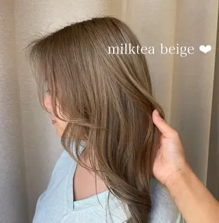 カラー 似合わせ/透明感カラ ー/QUATRO谷口のヘアスタイル