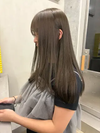 ロング カラー レイヤー/柔色 カラー/SAkiのヘアスタイル