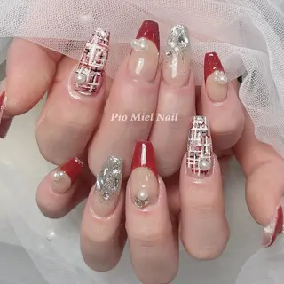 ネイル HANA 長さだしのネイルデザイン