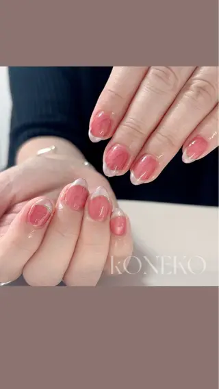 ネイル コネコネイルサロン モデル用のネイルデザイン