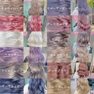 セミロング カラー ヘアアレンジ ブリーチ/ヘアケア 🪞TAKUMA🪞のヘアスタイル
