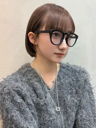 ショート 【韓国/レイヤー/ カラー】新井 望乃果のヘアスタイル