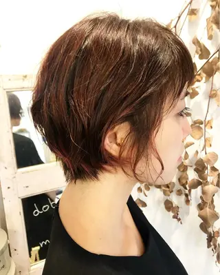 ショート Strawberry所属・原田 志保のヘアスタイル