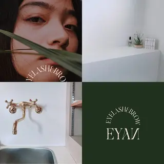 マツエク・マツパ eyan _kco 西宮/甲子園口のマツエク・マツパデザイン