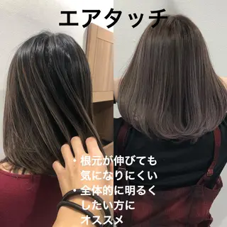 カラー レイヤーカット 早崎太生のヘアスタイル