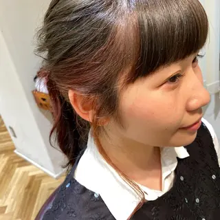 ミディアム 韓国風スタイル 🍓MIZUKI🍓のヘアスタイル