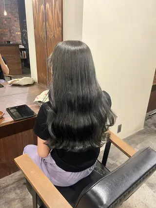 ロング カラー Rino kanayama所属・Rino 金山 / 宮澤 萌のヘアスタイル