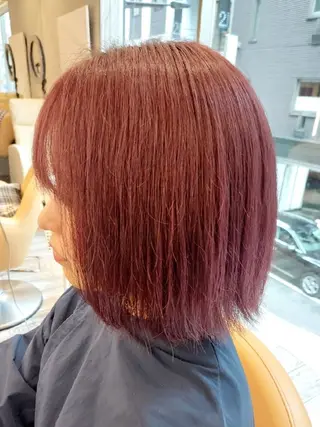 ミディアム Allons所属・CHI KAのヘアスタイル