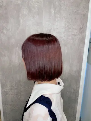 ショート カラー 井上 愛里のヘアスタイル