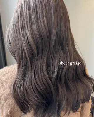 セミロング 大川 美優のヘアスタイル