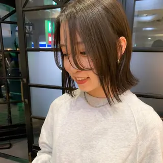 ショート カラー パーマ ヘアアレンジ メンズ キッズ マツエク・マツパ アイブロウ rewards成城学園前店所属・hiro【沿線で叶う 似合わせhair】のヘアスタイル