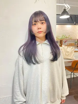 ロング COCOLOeAST所属・yumeno🫧 ハイトーン/ボブ🕊のヘアスタイル