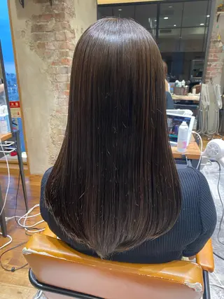 セミロング カラー 顔周り/くびれヘア 韓国ヘア💕風間るなのヘアスタイル