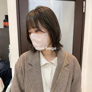 カラー 暖色カラー推し/ トヤエリコのヘアスタイル