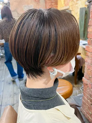 ショート ~ing所属・小川 麿右のヘアスタイル