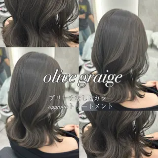 ロング カラー 心斎橋/ブリーチなし 髪質改善/レイヤーのヘアスタイル