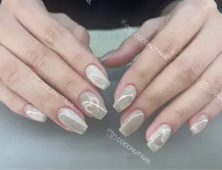 ネイル 神田 ココナッツのネイルデザイン