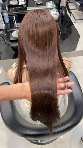 ロング 髪質改善VALETTE福岡天神所属・髪質改善/レイヤー /韓国ヘアNOBUのヘアスタイル