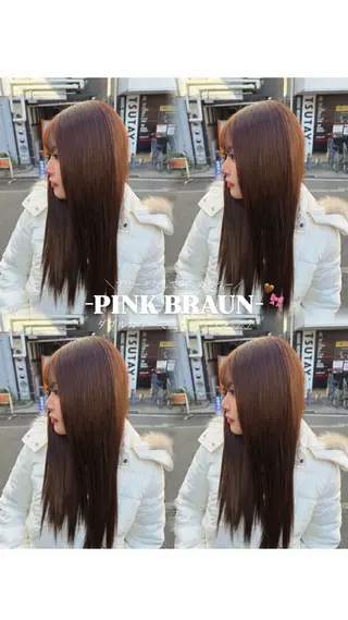 カラー YAMADA KOKOROのヘアスタイル