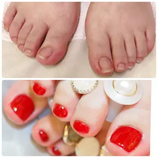 ネイル 深爪を断らない スカルプ高評価店のネイルデザイン