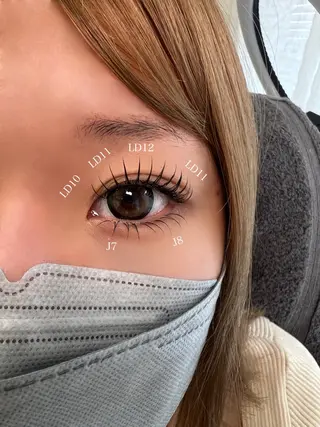 マツエク・マツパ kaori eyelashのマツエク・マツパデザイン