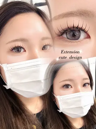 マツエク・マツパ Lucia 山下のマツエク・マツパデザイン