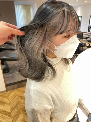 セミロング VEGA天神 ブリーチのヘアスタイル