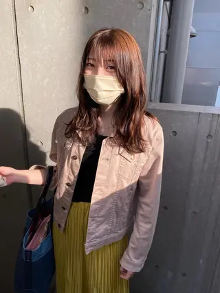 セミロング カラー YinYang所属・川﨑 章弘のヘアスタイル