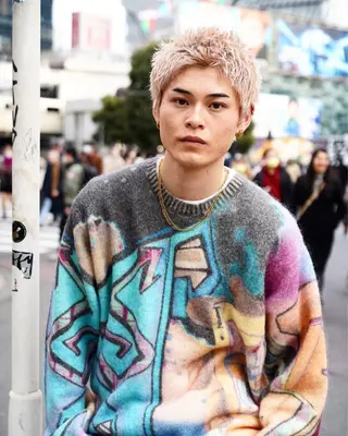 ショート パーマ メンズ fifth リュウセイのヘアスタイル