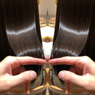 ミディアム ✨髪質改善　美髪✨ 縮毛　井上 大誠のヘアスタイル