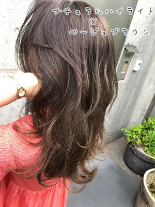 ロング カラー 似合わせ専門美容師 なかじまのヘアスタイル