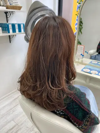 セミロング 新籾 尚哉のヘアスタイル