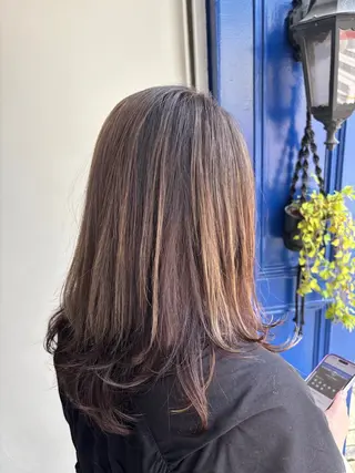 セミロング 兵藤 雅也のヘアスタイル