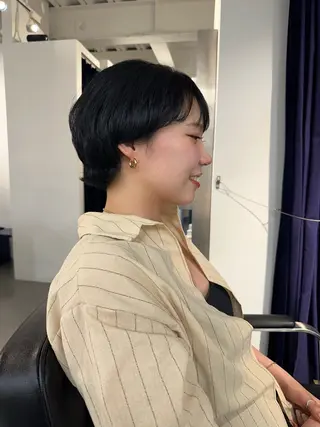 ショート お悩み解決パーマ hana🩰のヘアスタイル