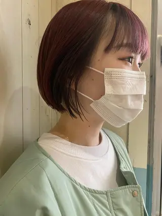 ショート 🇰🇷柔らか透明感 ／Miho🫧のヘアスタイル