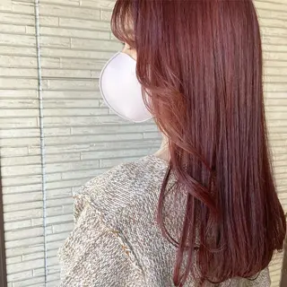 セミロング 小玉 杏華のヘアスタイル