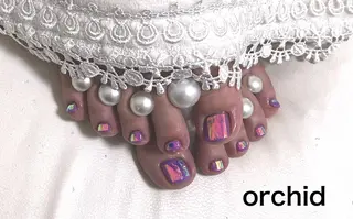 ネイル orchid ♡オーキッドのネイルデザイン