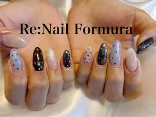 セミロング Re:Nail Formula所属・kido chieのネイルデザイン