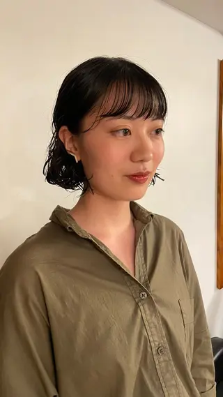 ミディアム パーマ 原宿/ケパーマ 🧺ユウマのヘアスタイル